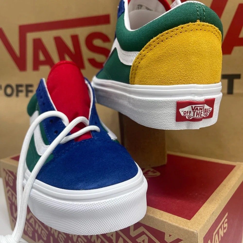 Vans Women's Old Skool (Vans Yacht Club) Blue/Green Sneakers
VN0A38G1R1Q - Picture 8 of 16